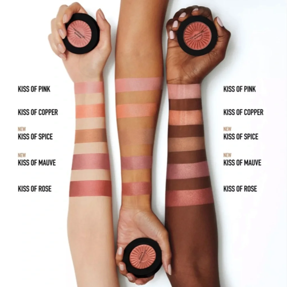 Bare Minerals Gen Nude Blonzer in Kiss of Copper flushed copper blush + bronzer